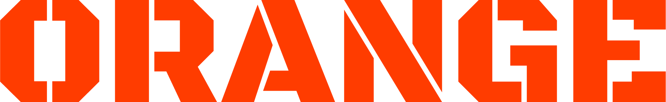 Orange wordmark